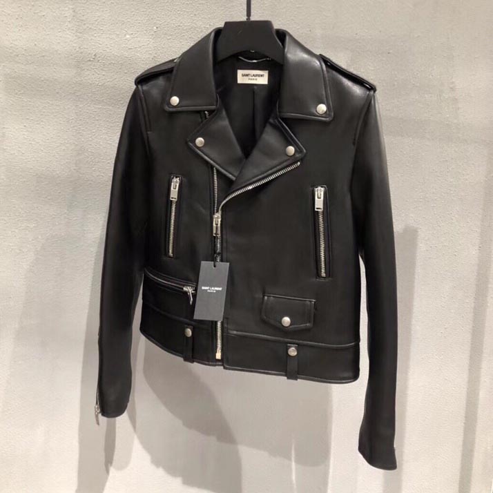 SAINT LAURENT 생로랑 가죽 점퍼