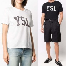 입생로랑 YSL 로고 반팔 티셔츠 2종