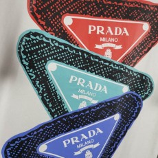 프라다 삼각 트리플 로고 반팔 티셔츠 2종